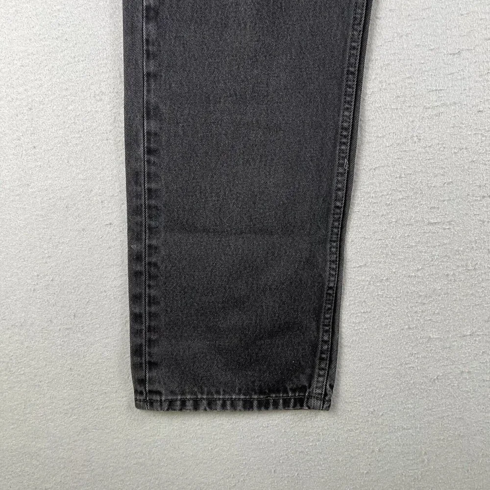 Levi’s 505 Jeans Men’s 40x32 Black Denim Regular‎ Fit Mid Rise Pants